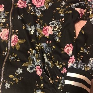 Women’s Floral Bomber Jacket